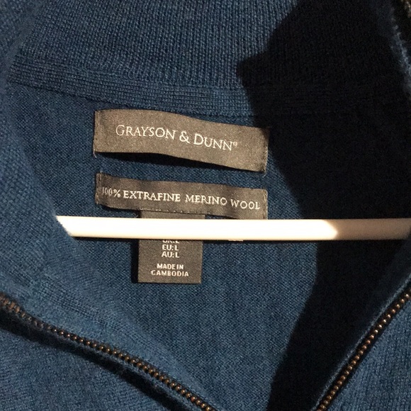 Light Blue/Green Sweater - Picture 2 of 2